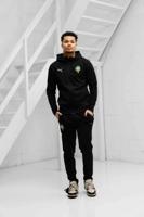 Marokko Teamfinal Casual Trainingspak Senior Zwart 2025/2026 - Maat S - Kleur: Zwart | Soccerfanshop - thumbnail