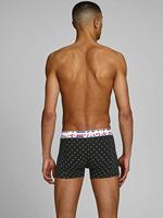 Jack & Jones Jachenrik Trunks 3 Pack Noos 12151351 Boxershorts Black Navy Blazer & Navy 12151351 - thumbnail