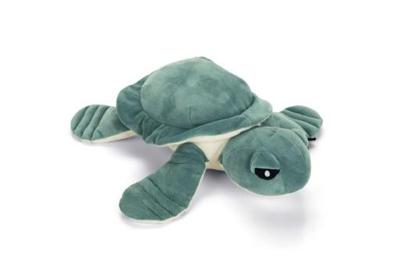 Beeztees Schildpad Daley - Hondenspeelgoed - Pluche - Groen - 34x33x10 cm