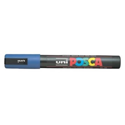 Paintmarker Uni POSCA PC5M medium donkerblauw