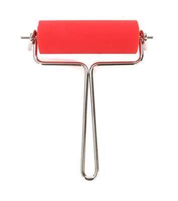 Aandrukrol abig 90mm metaal