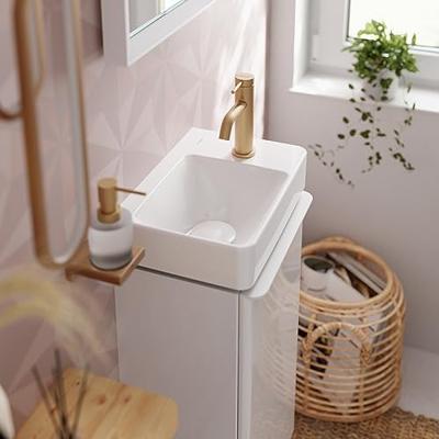 Hansgrohe Tecturis Wastafelmengkraan - coolstart -10.8cm uitloop - geborsteld brons 73301140 - thumbnail