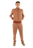 Lacoste Paris Monogram Trainingspak Heren Bruin - Maat S - Kleur: Bruin | Soccerfanshop - thumbnail