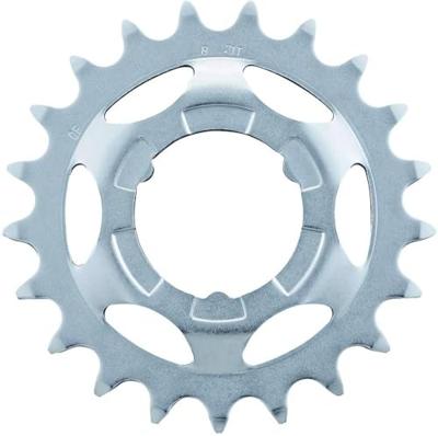 Shimano tandwiel 21t interne naaf zilver