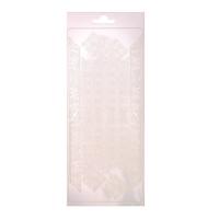 Vaessen Creative • sticker 10x23cm 10pcs ornament wit - thumbnail