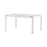 Nohr Tuintafel 'Lynnetta' 150 x 90cm, kleur Wit - thumbnail