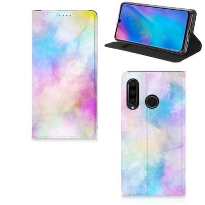Bookcase Huawei P30 Lite New Edition Watercolor Light Bookcase Huawei P30 Lite New Edition Watercolor Light