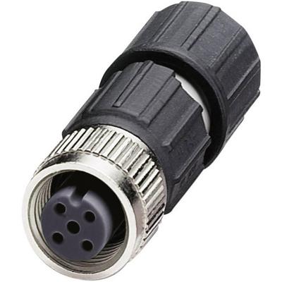 Phoenix Contact 1641688 Sensor/actuator connector, niet geassembleerd M12 Aantal polen (sensoren): 4 Bus, recht 1 stuk(s) Phoenix Contact 1641688 Sensor/actuator connector, niet geassembleerd M12 Aantal polen (sensoren): 4 Bus, recht 1 stuk(s)