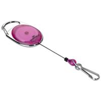 Durable afrolmechanisme met karabijnhaak paars, op blister - thumbnail