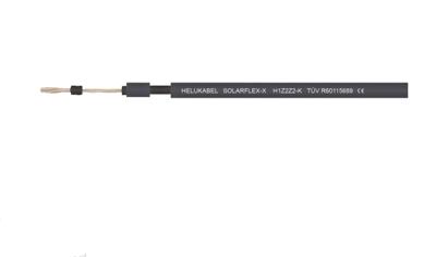 HELU H1Z2Z2-K 713546 Solarkabel 1 x 4 mm² Blauw per meter