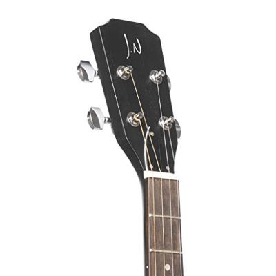 J.N Guitars Cask Hogshead Acoustic/Electric Cigar Box zwart