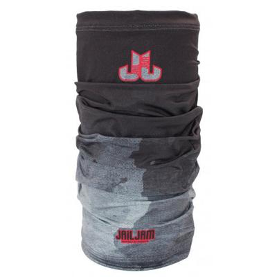 Jail Jam nekwarmer tube donkergrijs maat one-size