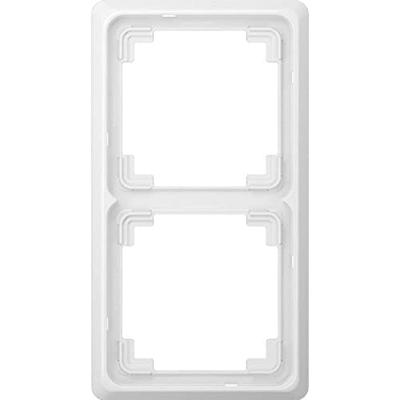 Jung CDP582WW Afdekking Frame 2-voudig Alpine-wit 1 stuk(s)