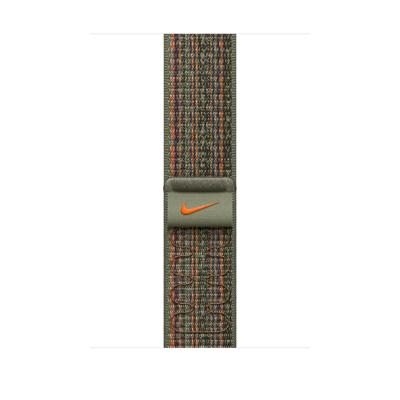 Apple Nike Sport Loop Apple Watch 42mm / 44mm / 45mm / 49mm Sequoia / Orange