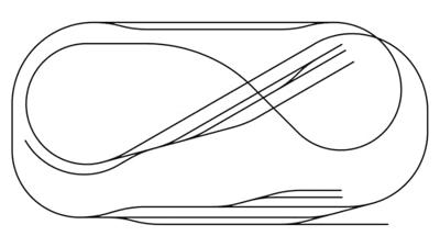NOCH 53705 N Easy-Track tracéset (l x b x h) 1990 x 990 x 139 mm