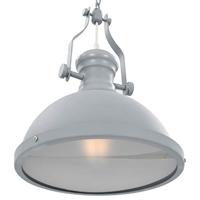 VidaXL Plafondlamp rond e27 grijs - thumbnail