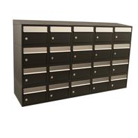 Stoer! Brickset 5-Breed, 4-Hoog Met Dak Zwart - 40215070_5x4d - thumbnail