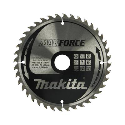Makita Accessoires Cirkelzaagblad | Hout | 190X30X2,2 40T 20G - B-32340