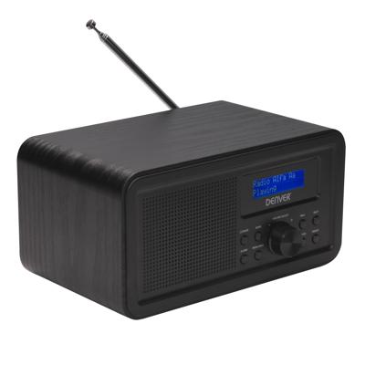 Denver DAB-30BLACK Digitale Radio - 12 x 10 x 12 cm