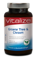 Vitalize Groene Thee en Chroom Capsules - thumbnail