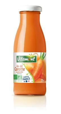 Vitamont Wortelsap mini bio (250 Milliliter)