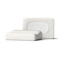 Schlafgut Schlafgut Pure Flexible Kussensloop S-XL 181 Off-White - thumbnail