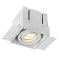 Lucide TRIMLESS - Inbouwspot - 1xGU10 - Wit - thumbnail