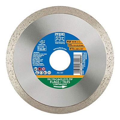 PFERD TOOLS 68000011 Dg Fl Psf Diamanten doorslijpschijf Diameter 115 mm Boordiameter 22.23 mm 1 stuk(s) PFERD TOOLS 68000011 Dg Fl Psf Diamanten doorslijpschijf Diameter 115 mm Boordiameter 22.23 mm 1 stuk(s)