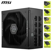 Voedingsbron MSI 306-7ZP1B21-CE0 1000 W 80 Plus Gold ATX - thumbnail