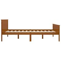 Bedframe massief grenenhout honingbruin 120x200 cm - thumbnail