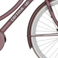 Cortina spatbord voor 28 e-u4 spicy silver matt - thumbnail