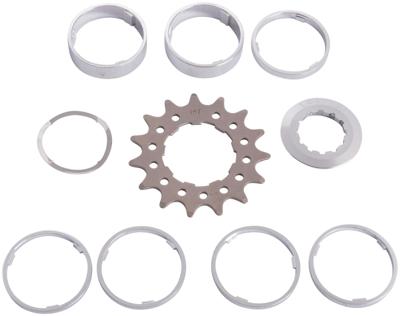 POINT steek-tandwiel set sprocket w.spacer set 15t