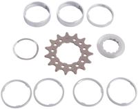 POINT steek-tandwiel set sprocket w.spacer set 15t - thumbnail