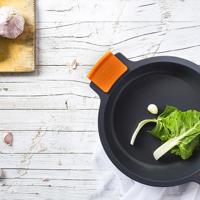 Pan BRA A270516 Ø 16 cm Zwart 1 L Aluminium - thumbnail