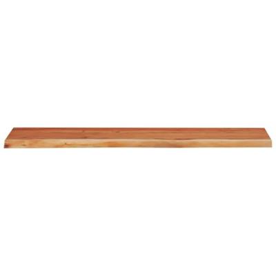 Wandschap rechthoekig natuurlijke rand 40x20x2,5 cm acaciahout