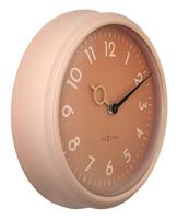 Wandklok 30,5 cm - geruisloos - ABS - NeXtime 'Golden Hour Wall' - thumbnail
