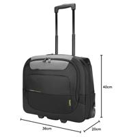 Targus CityGear 15-17.3" Roller Laptop Case trolley - thumbnail