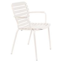 Zuiver Tuinstoel 'Vondel' Met armleuning, Aluminium, kleur Clay - thumbnail