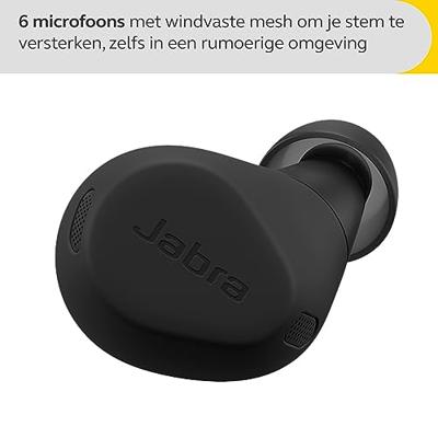 Jabra Elite 8 Active draadloze in-ear Bluetooth oordopjes met Adaptive Hybrid Active Noise Cancellation en 6 ingebouwde microfoons, water- en zweetbestendig - zwart