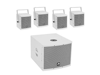 Omnitronic Molly-12A+Molly-6 Actieve PA-luidsprekerset Incl. subwoofer, Bluetooth