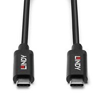 Lindy 43308 USB 3.2 Gen 2 10Gbps 100W USB Type-C 5m - thumbnail