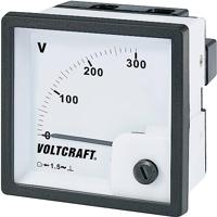 VOLTCRAFT AM-72x72/300V AM-72x72/300V Analoge inbouwmeter AM-72x72/300 V 300 V Draaispoel - thumbnail
