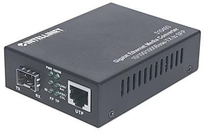 Intellinet 510493 Netwerk mediaconverter LAN, SFP 1 GBit/s Intellinet 510493 Netwerk mediaconverter LAN, SFP 1 GBit/s