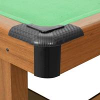 Biljarttafel 4 feet 122x61x76 cm bruin - thumbnail