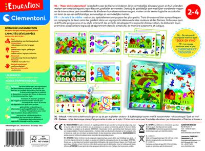 Clementoni education - interactieve pen naar de kleuterschool - thumbnail