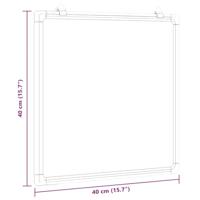 Whiteboard magnetisch 40x40x1,7 cm aluminium - thumbnail