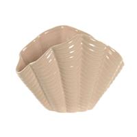 Vaas Home ESPRIT Beige Keramiek Schelp Mediterrane 25 X 14,5 X 17,5 CM - thumbnail
