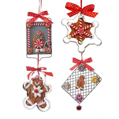 Gingerbread On Tray With Cookie 10,2 cm ASS kerstbal kerst Kurt S. Adler - Kurt s adler Gingerbread On Tray With Cookie 10,2 cm ASS kerstbal kerst Kurt S. Adler - Kurt s adler