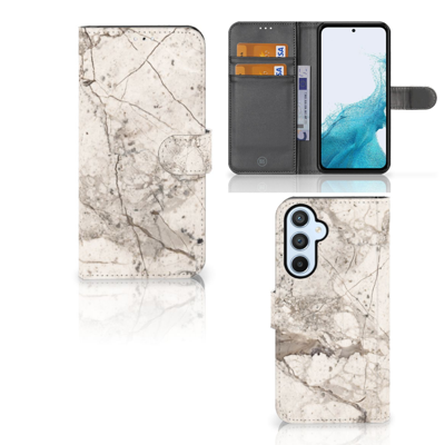 Samsung Galaxy A54 5G | Bookcase | Marmer Beige