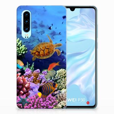 Huawei P30 | TPU Hoesje | Vissen